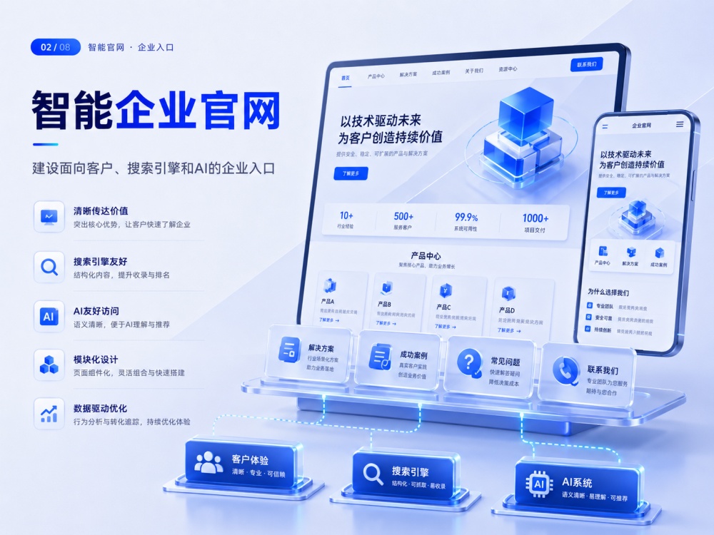 智能企业官网