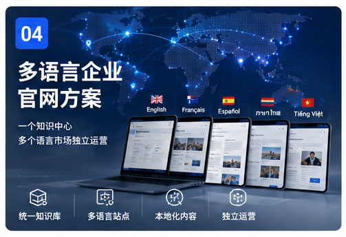 多语言企业官网方案