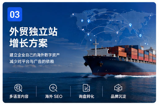 外贸独立站增长方案